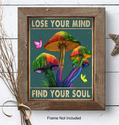 Miniatura 8 de Póster de Lose Your Mind Find Your Soul - Decoración psicodélica de habitación - Decoración psicodélica de habitación - Obra de arte hippie
