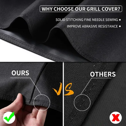 Miniatura 4 de Cubierta de parrilla para hervidor de carbón Weber, fundas para parrilla de barbacoa de 18 pulgadas, accesorios resistentes e impermeables