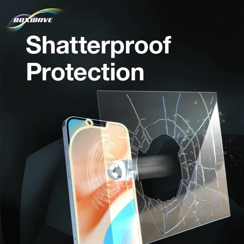 Miniatura 5 de BoxWave Protector de pantalla compatible con Xtrons Car Video Overhead Player (17.3 pulgadas), ClearTouch ImpactShield (paquete de 2), protector