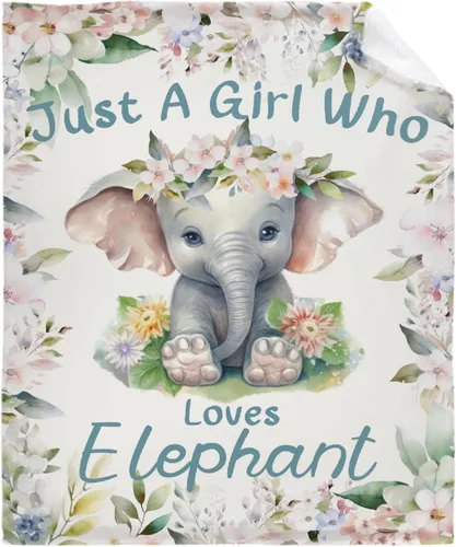 Miniatura 28 de Manta de elefante con globos, manta de franela súper suave y ligera para niños, adultos, adecuada para sofá, cama, campamento, viajes, todas