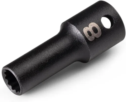 Miniatura 85 de TEKTON Accionamiento de 3/8 pulgadas x 1 pulgada Zócalo de impacto de 12 puntos poco profundo SID12225
