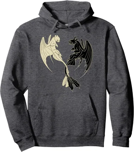 Miniatura 4 de Cómo entrenar a tu dragón 3 Hidden World Lightfury Toothless Sudadera con capucha