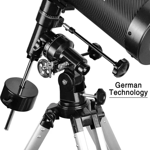 Miniatura 8 de Telescopio 130EQ Reflector Newtoniano para Adultos, Telescopios Profesionales para Astronomía, Incluye Lente Barlow 1.5X, Adaptador para Smartphone