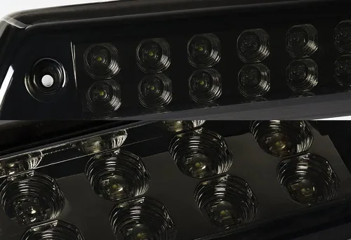 Miniatura 3 de 18-LED lente humo tronco tercera luz de freno luz trasera compatible con Ford F-150 2009 - 2014, reemplaza OEM # AL3Z13A613E , FO2890104, 2010 2011