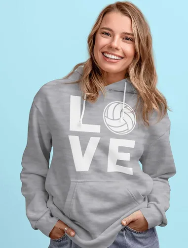 Miniatura 2 de Tstars Volleyball Gifts Hoodies for Teen Girls Women Fans Love Sweatshirts Hoodie