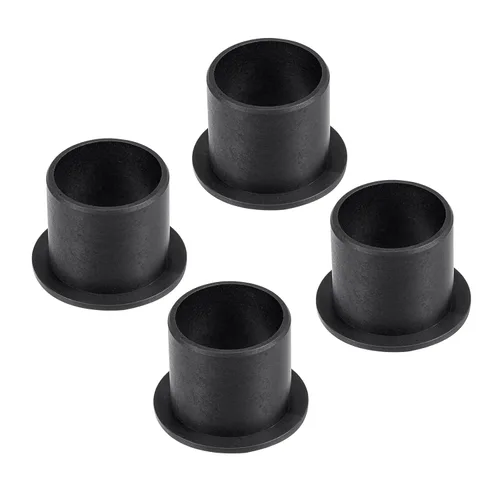 Miniatura 23 de Rodamiento de manga con brida de 4 piezas - [0.118 in x 0.177 in x 0.197 in] Buje sin aceite POM para uso en máquinas de equipos Negro