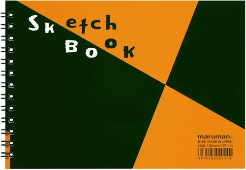 Miniatura 23 de Maruman ZUAN - Cuaderno de bocetos A4, 8.27 x 11.69 pulgadas, cuaderno de dibujo clásico, 24 páginas de papel texturizado sin ácidos para dibujar