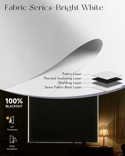 Miniatura 5 de Graywind Persiana Enrollable Motorizada 100% Opaca Compatible con Alexa Google Control Remoto Inteligente Persianas Recargables con Batería Motor