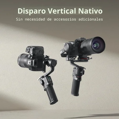 Miniatura 3 de DJI RS 3 Mini, estabilizador de cardán de 3 ejes para cámaras Canon/Sony/Panasonic/Nikon/Fujifilm, carga útil probada de 2 kg (4.4 lbs)