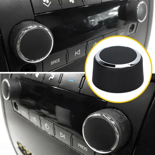 Miniatura 3 de Pomo de control trasero, 2 piezas de botón de volumen de audio trasero 22912547 reemplazo de botón de volumen de audio para Suburban 2007‑2013