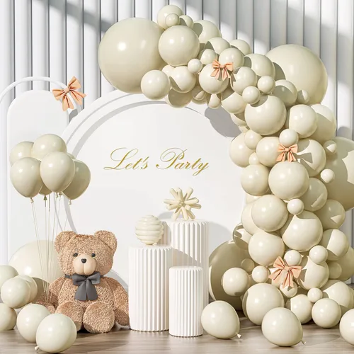 Miniatura 39 de Kit de arco de globos rojo brillante de 135 piezas de diferentes tamaños de 18, 12, 10 y 5 pulgadas, decoraciones de fiesta de color rojo para baby