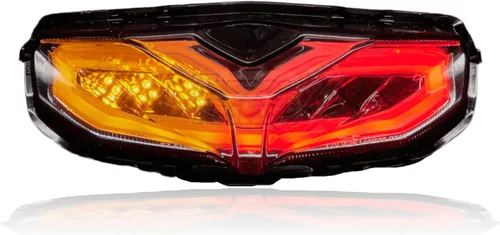 MT-09 PARA Yamaha Luz TRASERA 2021 2022 2023 humo MT-10 2022 2023 2024 homologado e-homologado R+L Turns