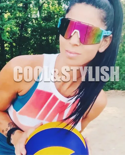 Miniatura 6 de Gafas de sol polarizadas deportivas para hombres y mujeres, jóvenes y niños. Gafas de sol para béisbol y sóftbol, para ciclismo y correr C17