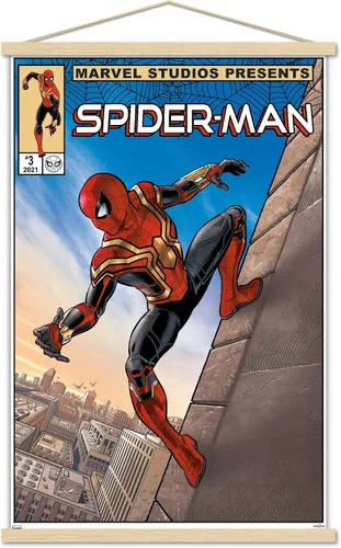 Miniatura 16 de Trends International Marvel Spider-Man: No Way Home - Póster de pared de cómic de pared, 22.4 pulgadas de largo x 14.7 pulgadas, versión enmarcada