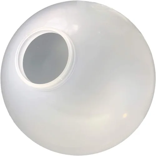 Miniatura 11 de KastLite Globo de poste de lámpara de acrílico prismático transparente de 8 pulgadas Textura prismática con cuello de ajuste de 3.91 pulgadas