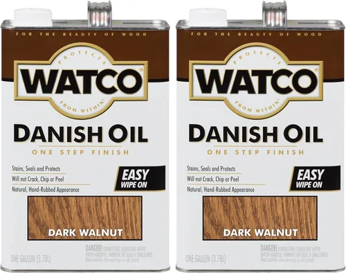 Miniatura 7 de Watco 65151H Aceite Danés de Acabado para Madera, Pinta, Nogal Oscuro Dorado (Golden Oak)