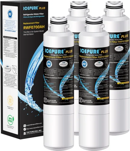Miniatura 13 de ICEPURE PRO DA29-00020B NSF401&473&53 Samsung Filtro de agua para refrigerador, repuesto para DA29-00020B-1, DA29-00020A/B, HAF-CIN/EXP