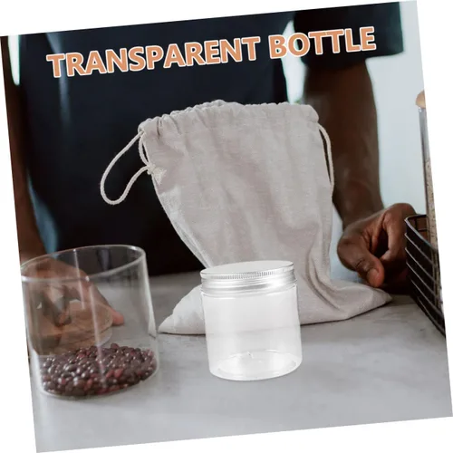Miniatura 7 de VOSAREA Tarros sellados, 6 frascos pequeños transparentes con tapas herméticas, tarros pequeños transparentes para conservar, encurtir, miel