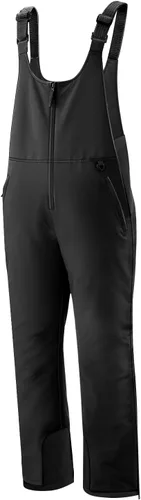 Sportneer Pantalones de nieve para mujer, pantalones de esquí con aislamiento esencial para mujer, overol para esquí y snowboard