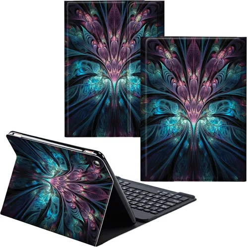 Miniatura 80 de Funda para Samsung Galaxy Tab S6 Lite 2022/2020 Teclado inalámbrico desmontable y cubierta de cuero PU Funda protectora para tableta para Samsung