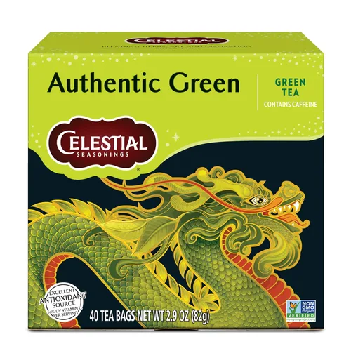 Miniatura 10 de Celestial Seasonings Té Verde Auténtico 20 Bolsas de Té