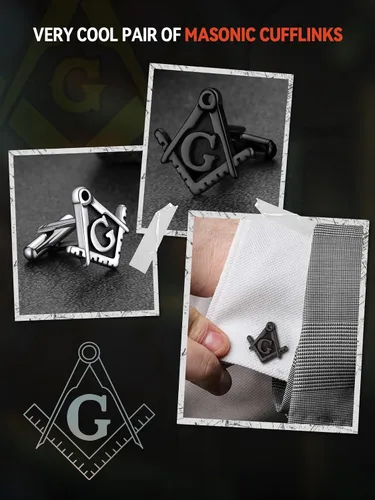 Miniatura 3 de FaithHeart Gemelos para hombre, gemelos de esmoquin vikingo nórdico, gemelos de acero inoxidable y tachuelas para camisa, caja de regalo