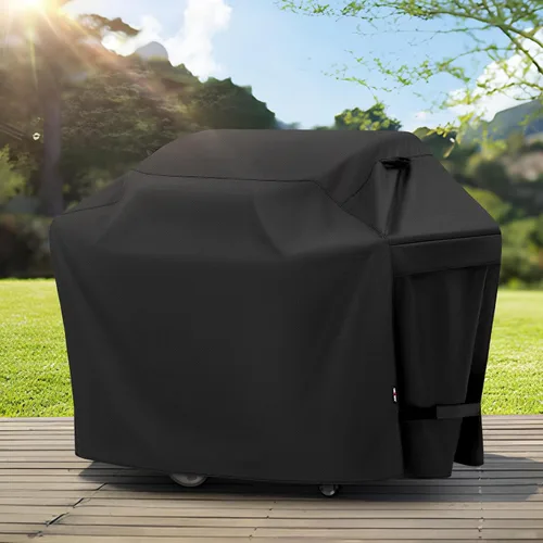 Miniatura 7 de UNICOOK Cubierta impermeable para parrilla de gas de barbacoa de alta resistencia, cubierta de barbacoa XXL de 75 pulgadas, resistente a