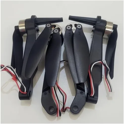 RC Quadcopter Motor Spare Part A1 B1 A2 B2 with Engine Helicopter Accessory for E88 EVO Brushless Drone(Full Arm Set)