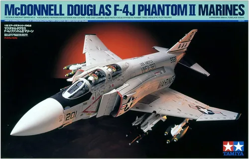 Miniatura 2 de Tamiya Modelos F-4J Phantom II Modelo Kit (TM60308)