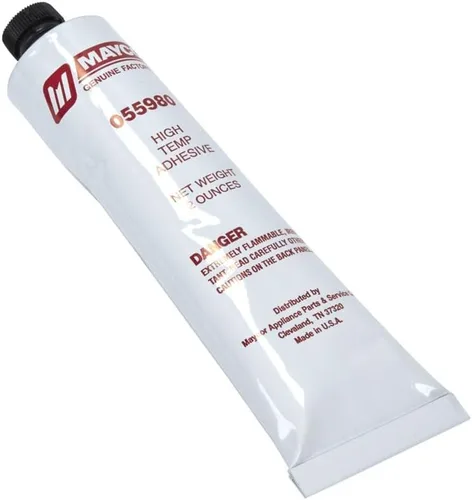Whirlpool WPY055980 Pieza de repuesto de tubo adhesivo de alta temperatura original OEM - Sustituye a 14205665, Y055980, Y757185, Y757186