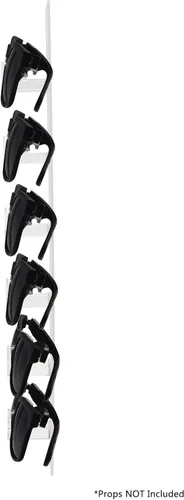 Miniatura 3 de Marketing Holders 6 pares de lentes de sol con accesorios para la nariz, transparente, paquete de 6 elegantes lentes ópticos verticales para montaje