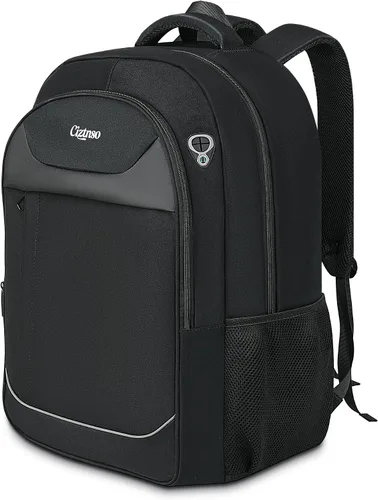Mochila de viaje antirrobo duradera para hombre con puerto USB y organizador, bolsa de computadora resistente al agua, equipaje de mano para hombre,
