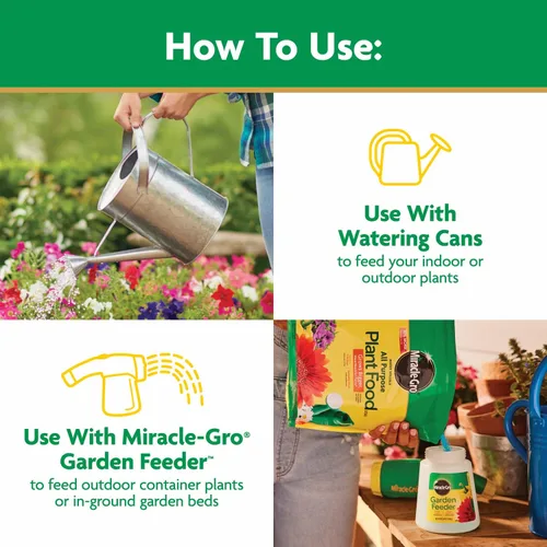 Miniatura 7 de Miracle-Gro - Alimento soluble en agua para plantas multiusos, fertilizante para todas las plantas de interior o exterior, incluyendo rosas, flores