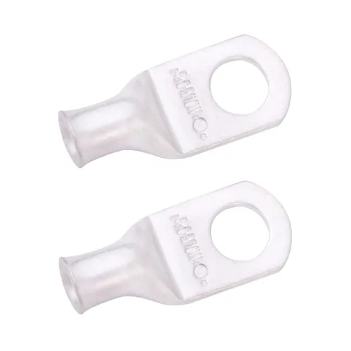 Miniatura 175 de SELTERM 5 piezas terminales de cable de cobre estañado 1/0 AWG perno de 1/2", extremos de cable de batería, terminales de anillo, conectores