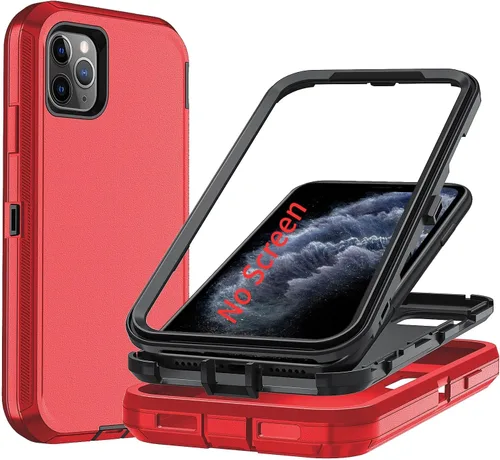 Miniatura 58 de Funda para iPhone X/i Phone Xs, 3 capas duradera funda de teléfono resistente protección para teléfono, a prueba de golpes a prueba de caídas a Negro