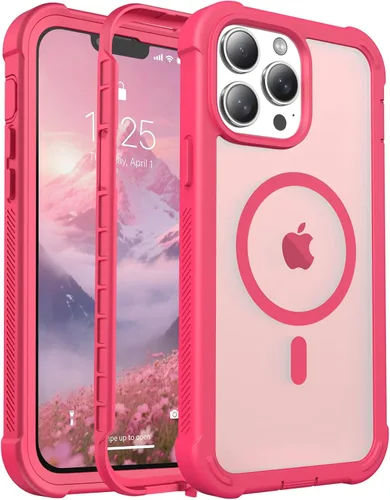 Miniatura 104 de jaroco - Funda magnética compatible con MagSafe para iPhone 11 de 6.1 pulgadas; protección de grado militar contra caídas, de doble capa