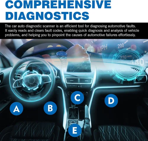 Miniatura 5 de MLY Escáner de Diagnóstico Automotriz OBDII, Herramienta de Diagnóstico Bluetooth OBDII ELM327 V2.1, Lector Profesional de Códigos de Falla