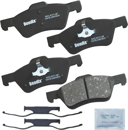 Miniatura 379 de Pastillas de freno delanteras cerámicas Bendix Priority1 CFC2302 para Hyundai Elantra 2021, Sonata 2022-2020, Kia K5 2023-2021