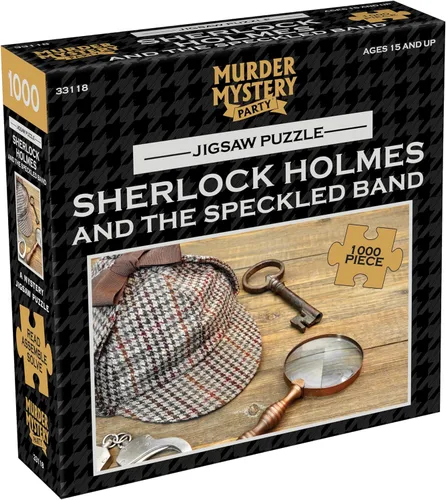 Miniatura 2 de Rompecabezas clásico de misterio Bepuzzled - Sherlock Holmes, 1000
