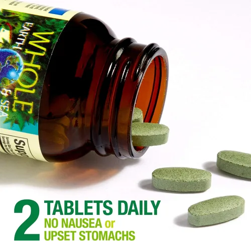 Miniatura 4 de Natural Factors Whole Earth & Sea - Multivitamínico y mineral para hombre 50 + l, 120 pestañas