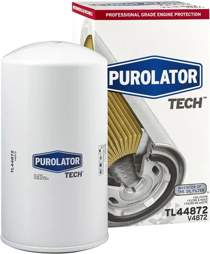 Miniatura 10 de Purolator L44872 Filtro de aceite giratorio con protección de motor prémium Compatible With Ford F-250 Super Duty, Compatible With Ford F-350