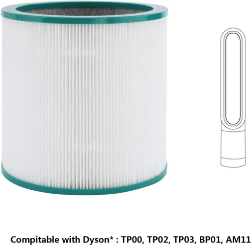 Miniatura 2 de Filtro de repuesto, para Dyson Pure Cool Link TP02, TP03, purificador de torre Dyson, parte 968126-03