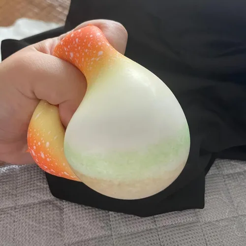 Miniatura 7 de Hamburger Stress Toys - Juguetes para apretar hamburguesas, juguetes elásticos para hamburguesas, juguetes novedosos y divertidos para aliviar