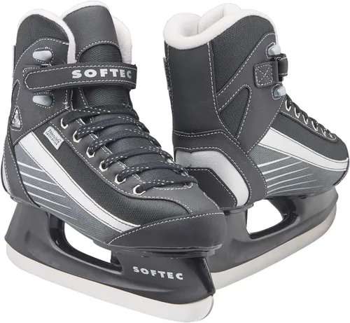 Jackson Ultima Softec Sport - Patines de hielo para hombres y niños, cómodos patines de hockey recreativos para patinaje sobre hielo, talla 4 de
