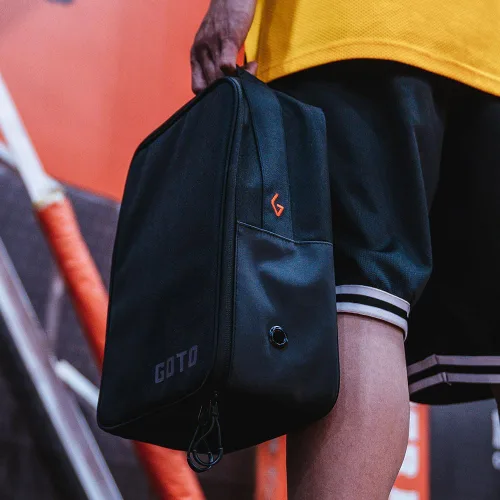 Miniatura 2 de GOTO Bolsa de zapatos y zapatillas, bolsa de gimnasio deportivo, bolsa de viaje con compartimento para zapatos para hombres y mujeres, ajuste hasta