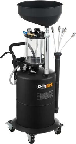 Miniatura 7 de Tanque de drenaje de aceite residual, extractor de drenaje de aceite y kit colector Drenador neumático para fluidos automotrices Contenedor