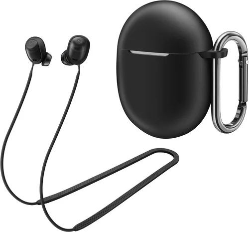 Funda para Pixel Buds Pro, correa antipérdida, funda de silicona con llavero, cordón deportivo para mujeres, hombres, niñas y niños, compatible con