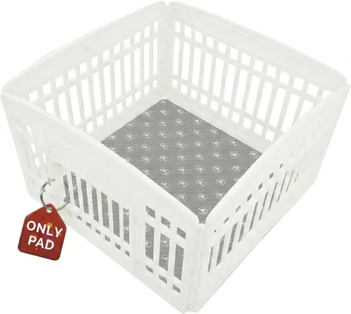 Miniatura 10 de PJYuCien Alfombrilla lavable para corralito de juegos de perros, 36”x 36”, almohadillas reutilizables a prueba de fugas para cachorros, alfombrilla