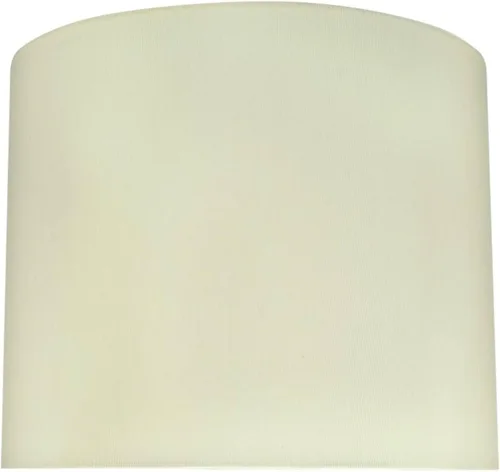 Miniatura 2 de Aspen Creative 31090A pantalla para lámpara de araña de transición con forma de cilindro en color beige, 12 pulgadas de ancho (12 x 12 x 10 pulgadas)