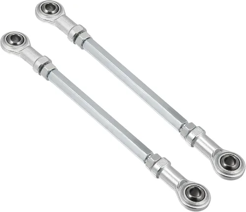 Miniatura 7 de Motoforti 2 unids 7.874 in longitud 0.315 in agujero diámetro ajustable dirección dirección varilla rótula articulación para 49cc ATV eléctrico Go